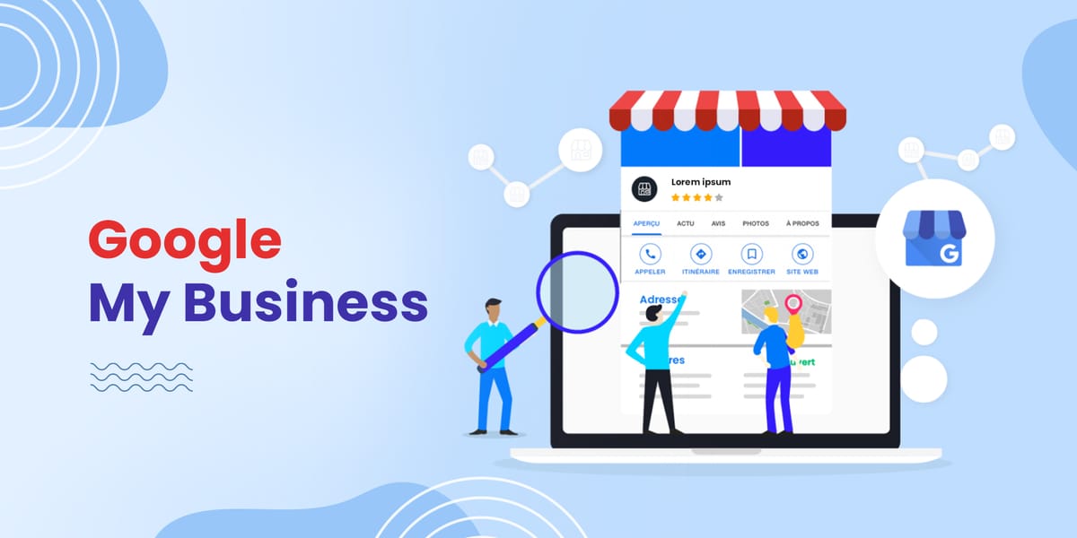 Google My Business illustration of a storefront profile